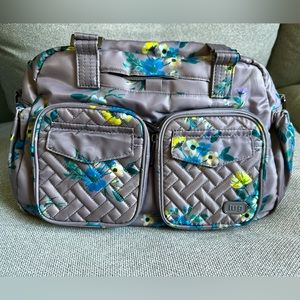 Lug Jumper Carry All Tote - Bouquet Pearl EUC